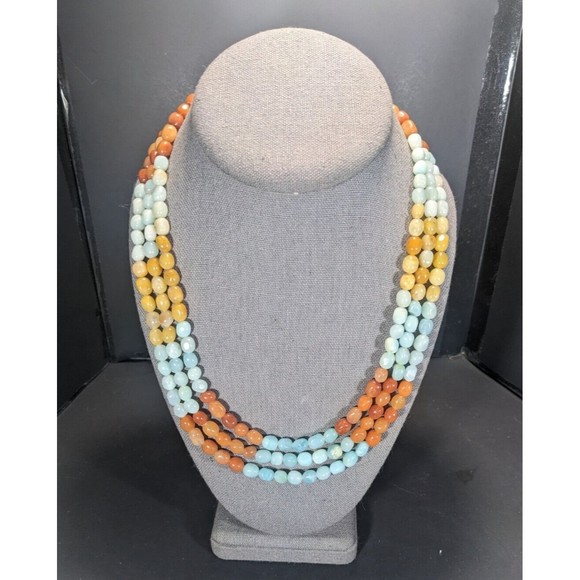 Jay King Jewelry - Jay King DTR Sterling Silver Multi-Color OPAL 18"-20" TRIPLE STRAND Necklace